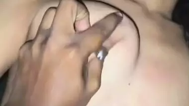 Indian wife Sarkari Farhan sucking dick of husband