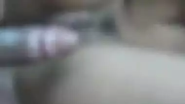 Indian guy during sex with GF records how dick slides into XXX cunny