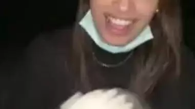 Paki lusty girl proposing and sucking dick boyfriend! Desi mms sex video