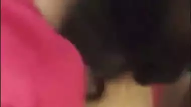 Big boob lady gives an Indian blowjob to her lover