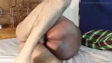 Young innocent gf suprised to see her lover using different style to satisfy her urge