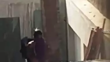 Exclusive- Desi Bhabhi Out Door Bathing Record By