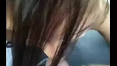 Outdoor incest teen porn of Indian cousin sister brother in car
