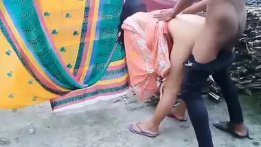 Indian Village Chachi Fuck With Dever Ji Outdoor Standing Doggy Style Position