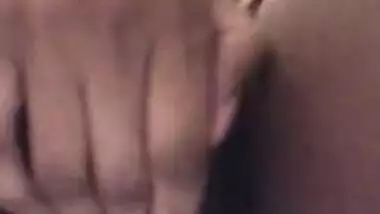 Close up of rubbing my wet pussy and my panties get wet