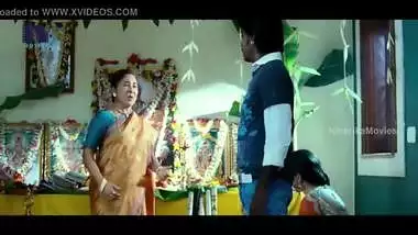 Lakshmi Rai In Red Saree Lawrence And Lakshmi Rai Romantic Kanchana Movie Scenes
