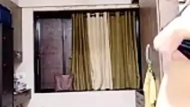 Exclusive- Cute Indian Girl Showing Her Boobs To Lover On Video Call