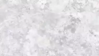 Desi mom doesn't see camera filming her naked in the shower zone