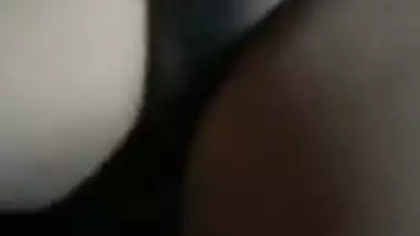 Bengali Desi XXX wife gets her tits and hairy pussy fingered MMS