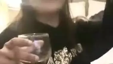 Desi cute call girl with clients in a hotel for sex