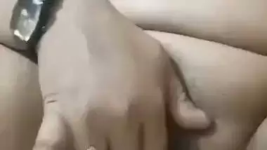 School teacher stripping saree and nude fingering