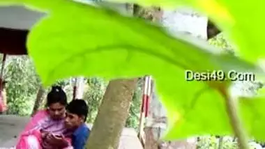 Boy touches Desi girlfriend's pussy but perv is ready to film porn video