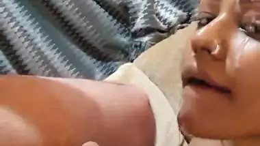 Crazy Indian blowjob and thick cum on face and mouth