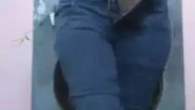 Teen hairy pussy girl stripping nude MMS video for her bf