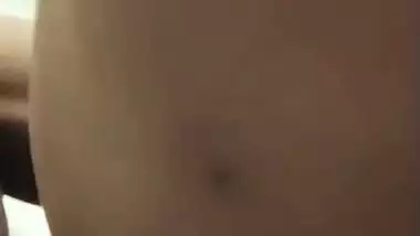 Newly married wife boob sucking by horny husband