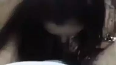 Giving handjob and blowjob till cumming