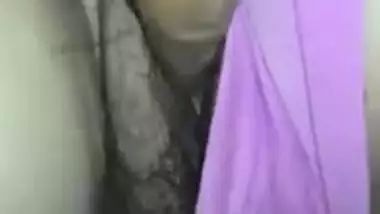 Guy films Desi girlfriend's sex snatch and spreads her XXX pussy lips