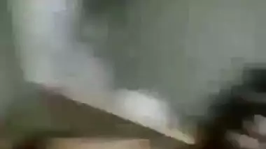 Unsatisfied Tamil village aunty striptease nude MMS