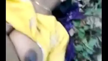 South Indian telegu village bhabhi outdoor hard fucked by local guy