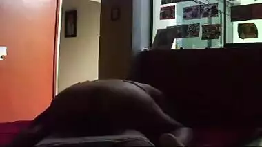 College guy enjoys hardcore sex with his big boobs maid