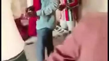 Devar Bhabhi caught village lovers while fucking in barn, scandal XXX mms
