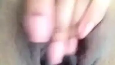 Lovely Indian confesses she is a XXX whore masturbating pinky flower