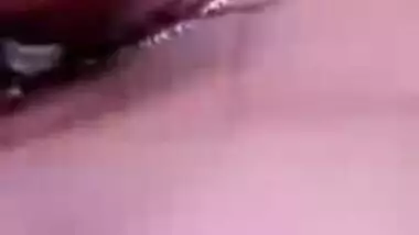 Wife takes to Desi husband via video link and shows him only her XXX face