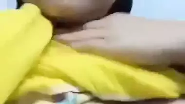 Hijab girl showing tits like juicy big round melons