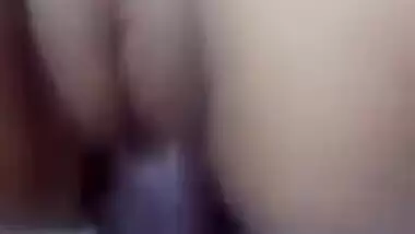 Lovely XXX woman shows off amazing boobs to Desi fucker in MMS video