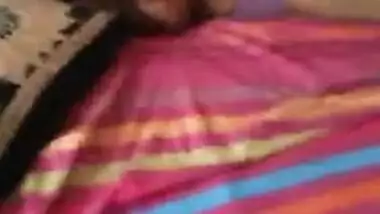 Man comes to Desi babe to strip sex GF naked and touch XXX boobs