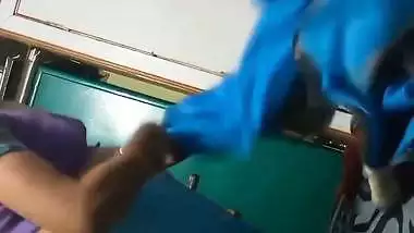 Hot mom dress change boobs show viral topless clip