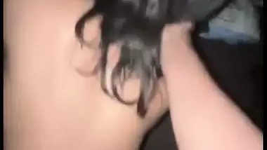 Homemade doggy fucking video of desi couple MMS