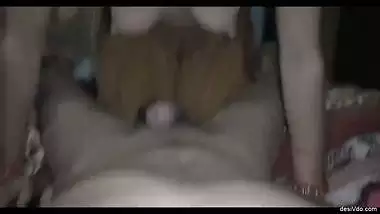 Horny Desi Milky Wife Seduced and Riding Dick In Her Periods In Night