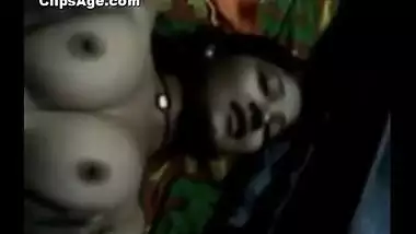 Beautiful Indian desi Meera getting her boobs squeezed and massaged by her guy