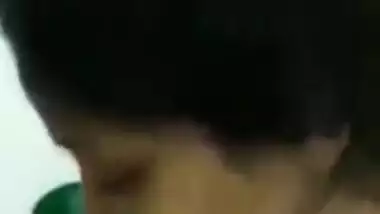 Horny college girl nude sucking bf cock mms