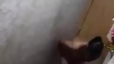 Perv buys to film XXX videos of Desi landlady taking a shower