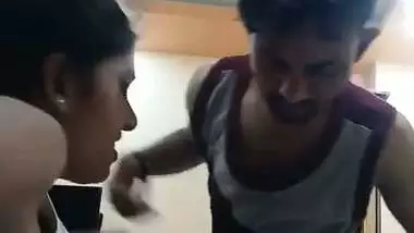 Hardcore Indian sex of the couple fucking first time