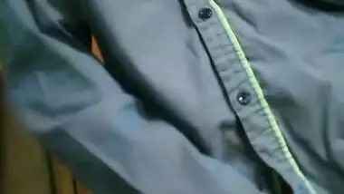 School Girl Having Fun And Playing With Her Boobs අම්මෝ තන් දෙක With Sri Lankan