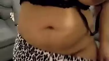 Stunning Desi MILF shows on the camera her XXX pussy and big boobs