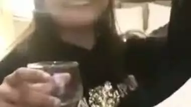 Desi cute XXX girl shows her boobs in video call after sex in a hotel