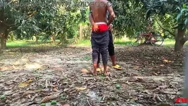 Indian gay porn of two gay lovers on a mango farm