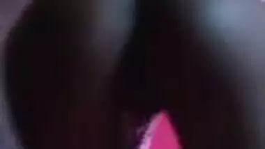 Village chick hikes up dress to reveal her XXX ass and pussy online