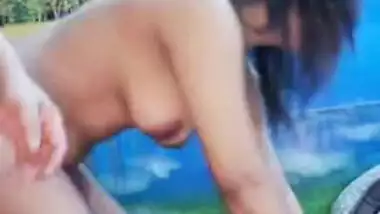 Lustful guy makes MMS video of him fucking his busty Desi sister