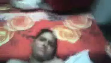 Sexy wife hard fucked by her lover while she was alone at home